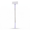 Mop mini portabil cu schimbare automată a prosoapelor de hârtie 70 cm Cap rotativ 360° 16 x 8 cm Plastic Violet Pentru podele Feronerie și faianță 5