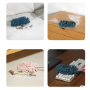 Mop telescopic din microfibră 30–76,5 cm Mini perie pentru praf pentru mașină și acasă Curățarea aerului condiționat, mobilei, jaluzelelor Culori variate 2