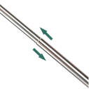 Mop telescopic din microfibră 30–76,5 cm Mini perie pentru praf pentru mașină și acasă Curățarea aerului condiționat, mobilei, jaluzelelor 8