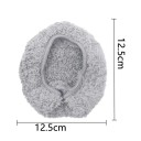 Mopové podložky 12,5 cm šedé omyvatelné tkaniny pro HUTT DDC5 DDC55 kolečkový vytírač oken náhradní hadříky pro robotický vysavač 4