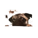 Mops bilklistermærke 2