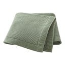 Morbidissima coperta per neonati e neonati 100 x 80 cm per avvolgere e coprire con bordo su tutto il perimetro e bordi rifiniti 7