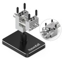 Morsa mini girevole precisa 2 in 1 per modellismo, meccanica fine e bloccaggio dettagliato di piccoli pezzi 1