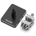 Morsa mini girevole precisa 2 in 1 per modellismo, meccanica fine e bloccaggio dettagliato di piccoli pezzi 2