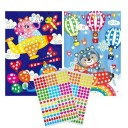 Mosaico adhesivo para niños 4