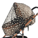 Moskitonetz für Kinderwagen mit Gänseblümchen Feines Insektennetz Flexible Befestigung Schutz für Babys 1