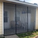Mosquitera con velcro para ventana 225 x 240 cm Mosquitera magnética para ventana Mosquitera para puerta de balcón 2