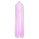 Mosquitera sobre la cama red de malla fina 2,6 m diámetro 0,6 m poliéster red de protección colgante contra insectos para dormir 4