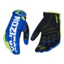 Motocross- og cykelhandsker med fuld fingerdesign og stort tryk på håndryggen samt quiltet håndflade til kørsel i terræn og på cykel 5