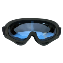 Motocrossbriller i sort lavet af TPU-materiale med slidstærke PC-linser Beskyttende sportsbriller til motorcykler Cykling Skiløb og snowboarding 3
