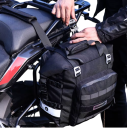 Motocyklová bočná brašna vodotesná rozšíriteľná 20–30 l 35 × 15 × 35 cm univerzálna podsedlová taška pre cestovanie 7