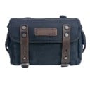 Motocyklová boční brašna vodotěsná kompaktní 9 × 23 × 17 cm plátěná cestovní taška na motorku univerzální použití 3