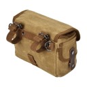 Motocyklová boční brašna vodotěsná kompaktní 9 × 23 × 17 cm plátěná cestovní taška na motorku univerzální použití 7