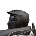 Motocyklová helma s odnímatelným kšiltem a tónovaným hledím Skořepina z ABS integrální enduro s ventilací pro motorku i čtyřkolku 3
