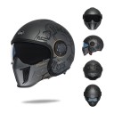 Motocyklová helma Výrazný grafický potisk a odnímatelná obličejová maska Velikost XXL 63-64 cm Skořepina ABS a EPS výplň 9
