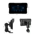Motocyklová navigace Camecho 5 palců 8,6 x 15 cm Bezdrátové CarPlay a Android Auto Vodotěsný IP68 displej 854 x 480 Černá Na motorku 3