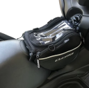 Motocyklová taška nad nádrž 25 l 32 × 20 × 25 cm černá cestovní brašna na skútr a motorku pro uložení zavazadel a vybavení 2