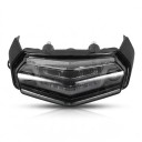 Motocyklové LED zadné svetlo Yamaha Tenere 700 XTZ700 Brzdové svetlo s integrovanými blinkrami 152 x 52 mm 12 V Dymová šošovka Na motorku 1
