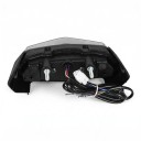 Motocyklové LED zadné svetlo Yamaha Tenere 700 XTZ700 Brzdové svetlo s integrovanými blinkrami 152 x 52 mm 12 V Dymová šošovka Na motorku 4