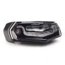 Motocyklové LED zadné svetlo Yamaha Tenere 700 XTZ700 Brzdové svetlo s integrovanými blinkrami 152 x 52 mm 12 V Dymová šošovka Na motorku 8