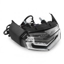 Motocyklové LED zadné svetlo Yamaha Tenere 700 XTZ700 Brzdové svetlo s integrovanými blinkrami 152 x 52 mm 12 V Dymová šošovka Na motorku 11