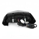 Motocyklové LED zadní světlo Yamaha Tenere 700 XTZ700 Brzdové světlo s integrovanými blinkry 152 x 52 mm 12 V Kouřová čočka Na motorku 4
