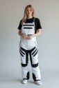 Motokrosové laclové nohavice Unisex S nastaviteľnými ramennými popruhmi a vreckami na zips Z polyesteru a nylonu Na motorku 11