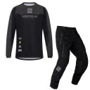 Motokrosový set dres a kalhoty Dlouhý rukáv Zesílená kolena Prodyšná síťovina Polyester a nylon Unisex moto oblečení na motokros a enduro 2