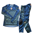 Motokrosový set dres a kalhoty Dlouhý rukáv Zesílená kolena Prodyšná síťovina Polyester a nylon Unisex moto oblečení na motokros a enduro 7