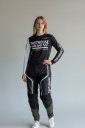 Motokrossz szett póló és nadrág Unisex Hálós póló hosszú ujjú Poliészterből és nylonból Sötétkék-szürke Motorkerékpárhoz motokrosszhoz és endurohoz 6