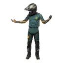Motokrossz szett póló és nadrág Unisex hosszú ujjú és hálós oldalakkal poliészterből és nylonból fekete-khaki motorra motokrossz és enduro 2