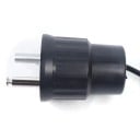 Motor de grelha 220 V com acionamento rotativo capacidade de 5,4 kg 8,1 x 8,1 x 13,9 cm liga de zinco e ABS cabo de 1,6 m preto para rodízio 1