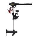 Motor Electric pentru Bărcile cu Tensiune de 12 V cu Mâner Telescopic, 5 Viteze Înaintare și 2 Înapoi, Șaft Corozivrezistent de 70 cm, Negru 9
