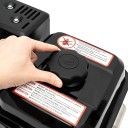 Motor pe benzin 4-timpuri 7,5 CP 210 ccm OHV Răcire pe aer Pornire manuală și electrică 39,9 x 25,4 x 32,8 cm Negru Karturi și Generatoare 11