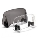 Motorcycle Windscreen Extension Universal 280 x 120 mm Adjustable Angle and Height ABS Plastic For Motorcycle and Scooter 10