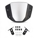Motorcycle Windscreen for Honda CB650R 2019-2023 and CB1000R 2018-2020 Short Screen Above Front Light with Brackets and Screws 3