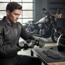 Motorcycle Wrist Protector Hinged Brace with Rotating Adjustment For Wrist 6.0–7.4 cm Material PU For Motorcycle and Scooter 12