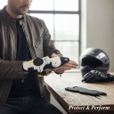 Motorcycle Wrist Protector Hinged Brace with Rotating Adjustment For Wrist 6.0–7.4 cm Material PU For Motorcycle and Scooter 16
