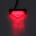 Motorcykel LED-bremselys 12V 8,35 x 43,5 mm rødt baglys med 12 LED&#39;er og 26 cm kabel sikkerhedsbelysning til motorcykler 2