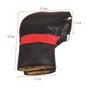 Motorcykel styrbetræk vinter vindtæt styrhandsker 32x27x17 cm PU flannel perle bomuld reflekterende beskyttelsestilbehør 3