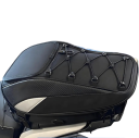 Motorcykel taske til bagsædet vandtæt multifunktionel rygsæk 30 × 17 × 43 cm udvidelig 30 × 30 × 43 cm sort til kørsel 3