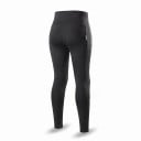 Motorcykelbukser med knæbeskyttere Høj elastisk talje og sidelomme Polyester og spandex Sorte Beskyttelsesleggings under bukser 6
