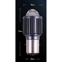 Motorcykelforlygte 10000 lm BA20d aluminium LED-reflektor 70 x 30 mm kraftfuld forlygte til motorcykler, scootere og ATV&#39;er 2