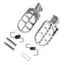 Motorcykelstiger 80 × 50 mm monteringshul 8 mm jern til Yamaha PW50 PW80 TW200 Honda XR50R CRF50 CRF70 CRF80 CRF100F 9