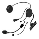 Motorfiets Bluetooth intercom SK-32W met 2-in-1 microfoon Bluetooth 5.2 35 uur batterijduur spraakbesturing verbinding met 2 apparaten automatische 1