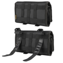 Motorfiets gereedschapstas 50x20cm Opvouwbare zadeltas Rol gereedschapsset Draagbare gereedschapsopbergkoffer Gereedschapsvrije zijtas 3