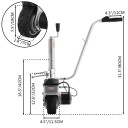 Motorizovaný pojezd pro karavany a přívěsy 350 W, 12 V, hliníkový rám, kolo 19 cm, automatická brzda, nosnost do 2270 kg, stříbrný 8