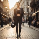 Motorkárske nohavice s chráničmi Pevné chrániče kolien a stehien Polstrovanie bokov Pružný pás Polyester Unisex Čierne Chráničové legíny 6