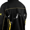 Motorkleding regenpak unisex jas en broek ultralicht 3-laags polyester TPU met capuchon reflecterende elementen waterdichte rits 4