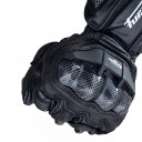 Motorrad-Rennhandschuhe mit langer Manschette und doppeltem Klettverschluss mit Touch-Fingern und Knöchelschutz für Motocross Unisex 4